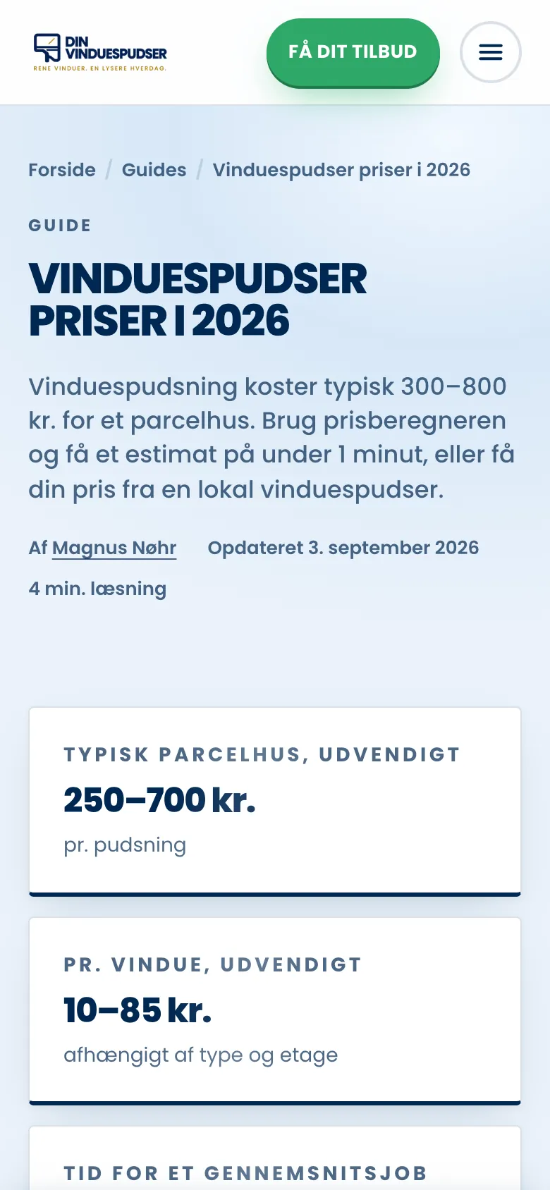 Guide · Astro på mobil